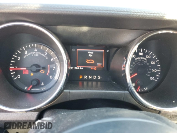 2016 Ford Mustang EcoBoost z VIN 1FA6P8TH8G5270697, wystawiony jako Copart lot #46296705 z przebiegiem 111 784 mil mil oraz Szkoda całkowita • Salvage title. Historia ofert i sprzedaży dostępna na DreamBid. Obrazek 9.