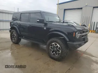 2023 Ford Bronco z VIN 1FMEE5DP3PLB59482, wystawiony jako Copart lot #59725815 z przebiegiem 54 741 mil mil oraz Szkoda całkowita • Salvage title. Historia ofert i sprzedaży dostępna na DreamBid. Obrazek 4.