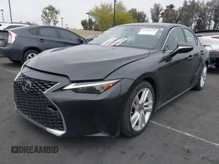 2021 Lexus IS 300 with VIN JTHAA1D29M5111530, listed as a IAAI auction lot 42203528 with 76,996 mi miles and . Bid and sale history available at DreamBid. Image 18.