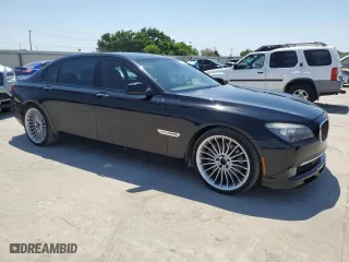 2012 BMW 7 Series 750Li xDrive with VIN WBAKC8C52CC449170, listed as a Copart auction lot 53470195 with 77,444 mi miles and Clean Title. Bid and sale history available at carsss.com. Image 4.