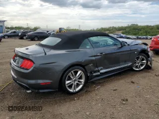 2019 Ford Mustang EcoBoost with VIN 1FATP8UH7K5176885, listed as a Copart auction lot 56626555 with 68,243 mi miles and Salvage title. Bid and sale history available at DreamBid. Image 3.