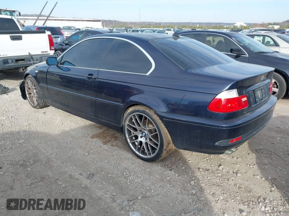 2006 BMW 3 Series 325Ci with VIN WBABD33496PL09007, listed as a IAAI auction lot 41396901 with 1 mi miles. Bid and sale history available at carsss.com. Image 3.