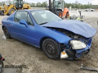 1993 Honda del Sol S with VIN JHMEG1146PS011400, listed as a Copart auction lot 51028714 with 269,282 mi miles and Salvage Title. Bid and sale history available at carsss.com. Image 4.