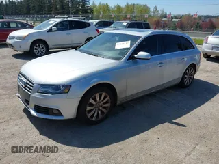 2010 Audi A4 2.0T Premium Plus with VIN WAUWFAFL8AA009361, listed as a IAAI auction lot 42013117 with 108,985 mi miles. Bid and sale history available at carsss.com. Image 2.