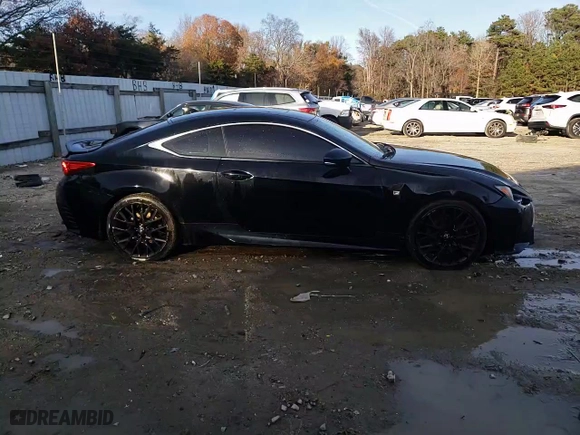 2015 Lexus RC 350 with VIN JTHHE5BC6F5000393, listed as a Copart auction lot 82186544 with 155,413 mi miles and Salvage Title. Bid and sale history available at carsss.com. Image 13.