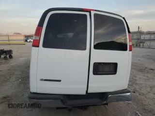 2014 Chevrolet Express Passenger LT with VIN 1GAZG1FGXE1187397, listed as a Copart auction lot 43209785 with 168,614 mi miles and Salvage title. Bid and sale history available at DreamBid. Image 6.
