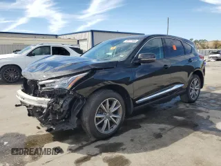 2021 Acura RDX w/Technology Package with VIN 5J8TC2H53ML028607, listed as a Copart auction lot 48117465 with 48,670 mi miles and Salvage Title. Bid and sale history available at carsss.com. Image 1.