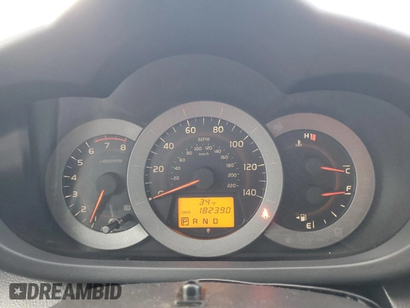 2011 Toyota RAV4 Sport with VIN JTMRF4DV6B5037398, listed as a Copart auction lot 87374214 with 182,390 mi miles and Non Repairable. Bid and sale history available at carsss.com. Image 9.