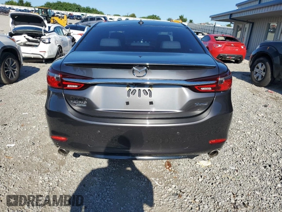 2020 Mazda 6 Signature with VIN JM1GL1XY3L1525155, listed as a Copart auction lot 60251814 with 30,807 mi miles and Salvage Title. Bid and sale history available at DreamBid. Image 6.
