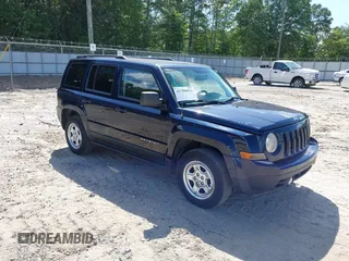 2014 Jeep Patriot Sport with VIN 1C4NJPBA0ED690558, listed as a IAAI auction lot 42780031 with 112,065 mi miles and . Bid and sale history available at DreamBid. Image 1.