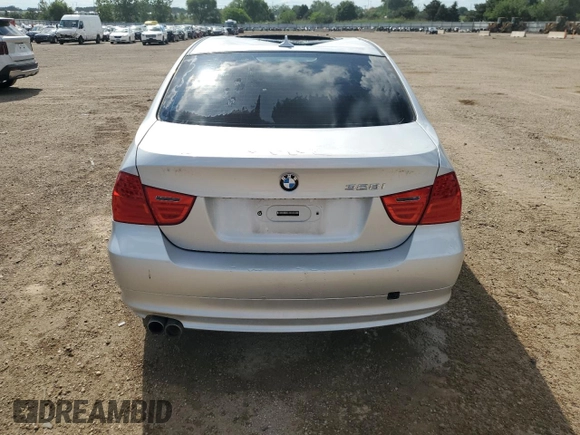 2011 BMW 3 Series 328i xDrive with VIN WBAPK5G57BNN31318, listed as a Copart auction lot 61127785 with Not provided miles and Salvage title. Bid and sale history available at DreamBid. Image 6.