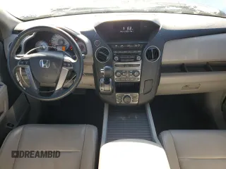 2014 Honda Pilot EX-L with VIN 5FNYF3H77EB015608, listed as a Copart auction lot 43647195 with 59,365 mi miles and Salvage Title. Bid and sale history available at DreamBid. Image 8.