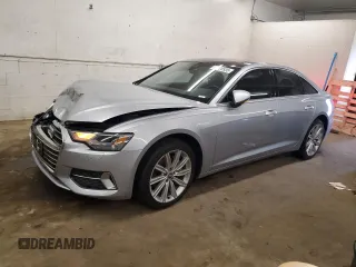 2019 Audi A6 Premium with VIN WAUD8AF29KN128023, listed as a Copart auction lot 53228935 with 53,577 mi miles and Salvage title. Bid and sale history available at DreamBid. Image 1.