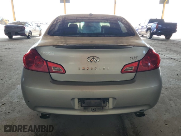 2008 Infiniti G35 Journey with VIN JNKBV61E58M223516, listed as a Copart auction lot 63748745 with 259,635 mi miles and Salvage title. Bid and sale history available at DreamBid. Image 6.