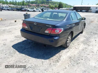 2004 Lexus ES 350 with VIN JTHBA30G340011986, listed as a IAAI auction lot 42077593 with 211,467 mi miles and . Bid and sale history available at DreamBid. Image 4.