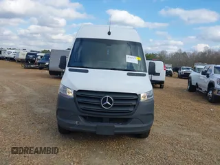 2023 Mercedes-Benz Sprinter Cargo with VIN W1Y4NCHY1PT126337, listed as a IAAI auction lot 41485671 with 93,627 mi miles. Bid and sale history available at carsss.com. Image 12.
