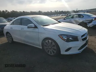 2017 Mercedes-Benz CLA with VIN WDDSJ4GB6HN420385, listed as a Copart auction lot 39558143 with 56,321 mi miles. Bid and sale history available at carsss.com. Image 4.