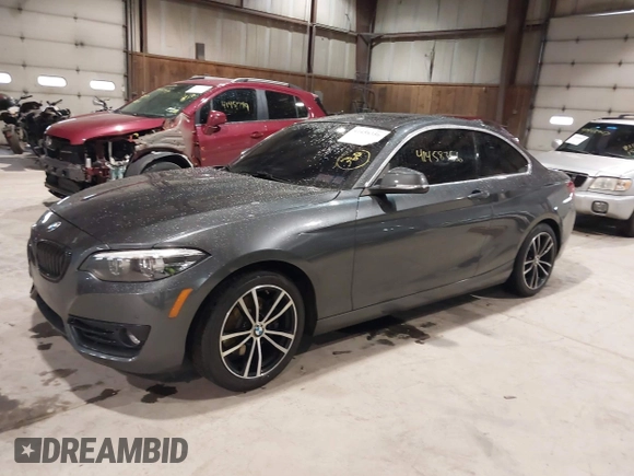 2020 BMW 2 Series 230i xDrive with VIN WBA2J3C07L7E64031, listed as a IAAI auction lot 41458356 with 43,594 mi miles. Bid and sale history available at carsss.com. Image 17.