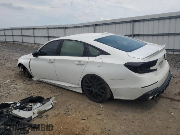 2020 Honda Accord EX-L with VIN 1HGCV2F55LA014957, listed as a Copart auction lot 55217755 with 60,218 mi miles and Salvage title. Bid and sale history available at DreamBid. Image 2.