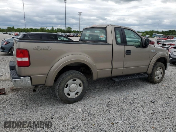 2004 Ford F-150 XL with VIN 1FTRF14W24NA41488, listed as a Copart auction lot 55181045 with Not provided miles and Salvage title. Bid and sale history available at DreamBid. Image 3.