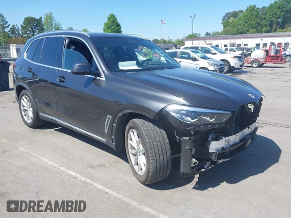 2020 BMW X5 xDrive40i with VIN 5UXCR6C07LLL66315, listed as a IAAI auction lot 41991304 with 45,279 mi miles. Bid and sale history available at carsss.com. Image 1.