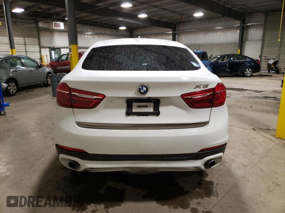 2016 BMW X6 xDrive35i with VIN 5UXKU2C53G0N80773, listed as a Copart auction lot 70732692 with 94,663 mi miles. Bid and sale history available at carsss.com. Image 6.