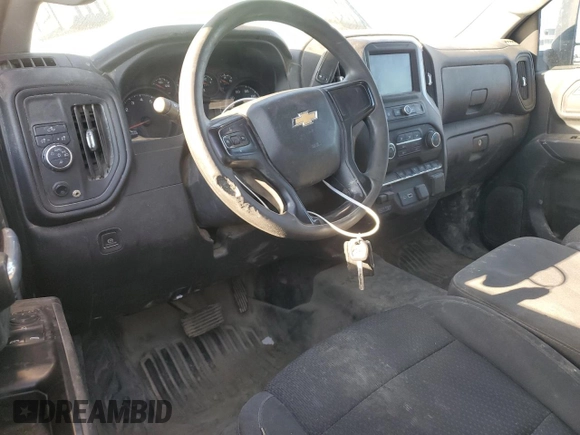 2021 Chevrolet Silverado 1500 with VIN 1GC3WLE72MF211657, listed as a Copart auction lot 50342235 with 250,508 mi miles and Clean Title. Bid and sale history available at DreamBid. Image 8.