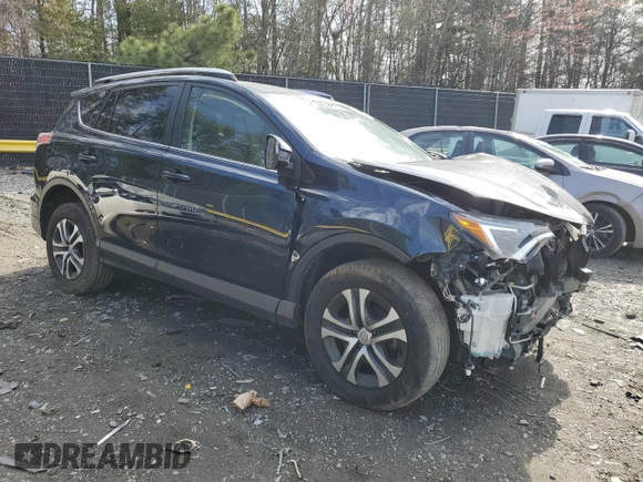 2017 Toyota RAV4 LE with VIN JTMBFREV0HJ109029, listed as a Copart auction lot 48758755 with 104,982 mi miles and Salvage Title. Bid and sale history available at carsss.com. Image 4.