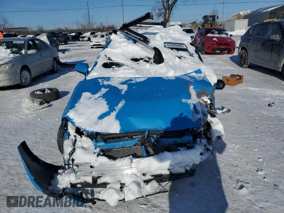 2022 Toyota Corolla Hatchback with VIN JTNK4MBE8N3170833, listed as a Copart auction lot 45928985 with 0 mi miles and Non Repairable. Bid and sale history available at carsss.com. Image 5.