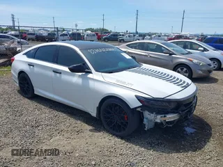 2019 Honda Accord Sport z VIN 1HGCV2E31KA019605, wystawiony jako IAAI lot #42235969 z przebiegiem 47 932 mil mil oraz . Historia ofert i sprzedaży dostępna na DreamBid. Obrazek 1.