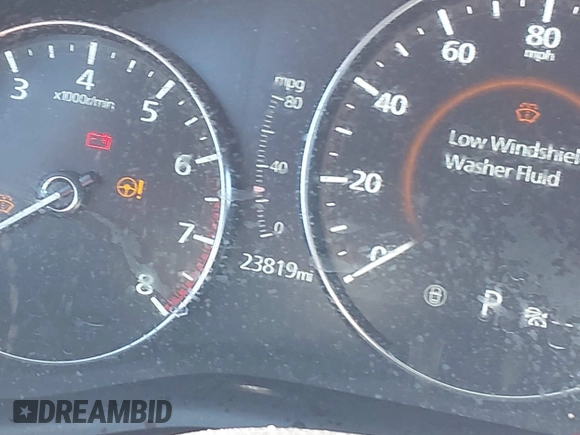 2022 Mazda 3 Carbon Edition z VIN 3MZBPACL4NM309701, wystawiony jako IAAI lot #41419875 z przebiegiem 23 819 mil mil oraz . Historia ofert i sprzedaży dostępna na DreamBid. Obrazek 15.