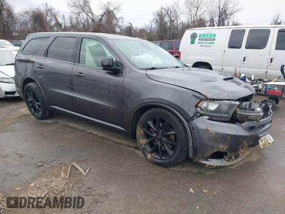 2018 Dodge Durango R/T with VIN 1C4SDJCT9JC496750, listed as a IAAI auction lot 41346614 with 136,646 mi miles and . Bid and sale history available at DreamBid. Image 1.