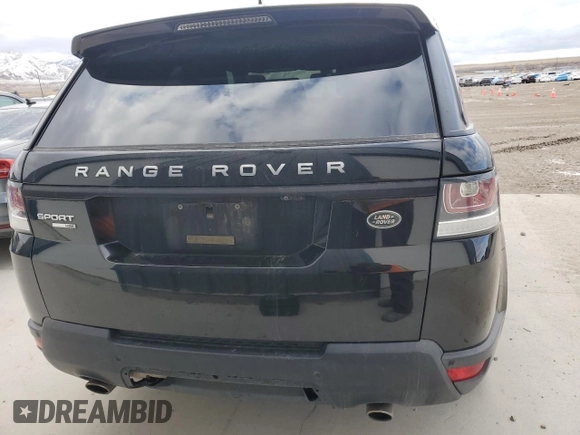 2016 Land Rover Range Rover Sport HSE with VIN SALWR2PF8GA119370, listed as a Copart auction lot 45590635 with 121,233 mi miles and Clean title. Bid and sale history available at DreamBid. Image 6.