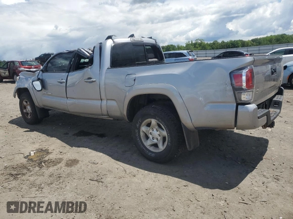2020 Toyota Tacoma SR5 with VIN 3TMDZ5BN5LM090020, listed as a Copart auction lot 58192835 with 107,156 mi miles and Salvage title. Bid and sale history available at DreamBid. Image 2.