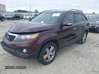 2013 Kia Sorento EX with VIN 5XYKU4A21DG312753, listed as a IAAI auction lot 41033124 with 197,459 mi miles and . Bid and sale history available at carsss.com. Image 17.
