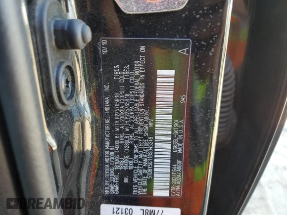 2011 Toyota Sequoia SR5 with VIN 5TDBY5G11BS045249, listed as a Copart auction lot 46788115 with 248,709 mi miles and Salvage Title. Bid and sale history available at carsss.com. Image 15.