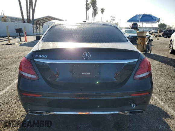 2017 Mercedes-Benz E 300 Luxury with VIN WDDZF4JB3HA016671, listed as a Copart auction lot 56997645 with 50,847 mi miles and Salvage title. Bid and sale history available at DreamBid. Image 6.