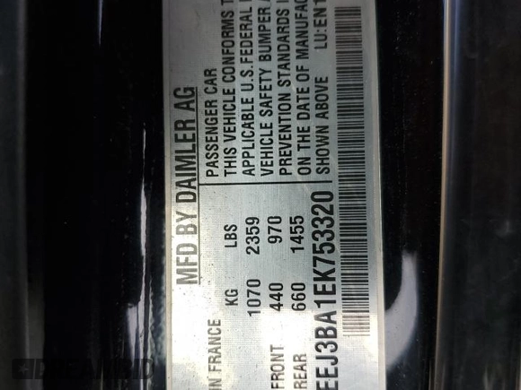 2014 Smart fortwo Pure z VIN WMEEJ3BA1EK753320, wystawiony jako Copart lot #55665555 z przebiegiem 71 305 mil mil oraz Szkody całkowita. Historia ofert i sprzedaży dostępna na DreamBid. Obrazek 12.