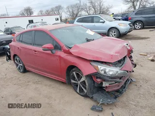 2018 Subaru Impreza Special Sports z VIN 4S3GTAK67J3718755, wystawiony jako IAAI lot #41870079 z przebiegiem Nie podano mil oraz . Historia ofert i sprzedaży dostępna na DreamBid. Obrazek 1.