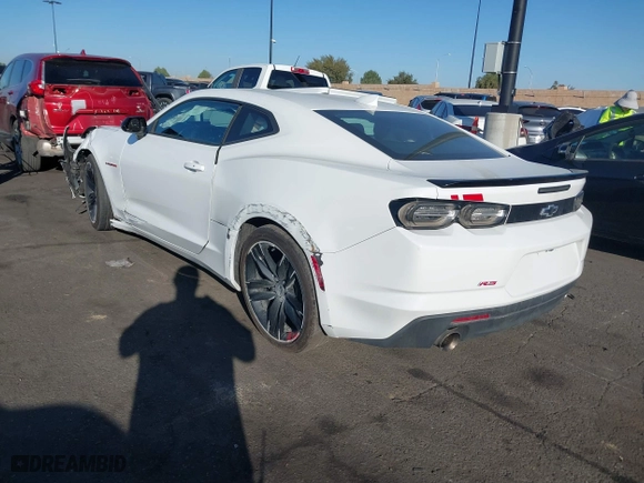 2022 Chevrolet Camaro 1LT with VIN 1G1FB1RX8N0108540, listed as a IAAI auction lot 41643805 with 35,257 mi miles. Bid and sale history available at carsss.com. Image 14.