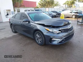 2020 Kia Optima LX with VIN 5XXGT4L37LG450718, listed as a IAAI auction lot 42117078 with 131,588 mi miles and . Bid and sale history available at DreamBid. Image 1.