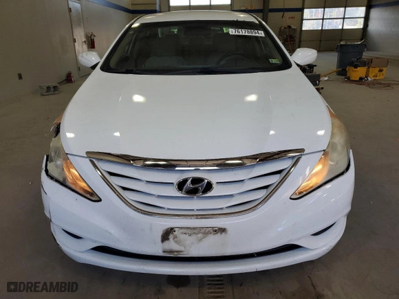 2011 Hyundai Sonata GLS PZEV with VIN 5NPEB4AC4BH157214, listed as a Copart auction lot 76178894 with 191,041 mi miles and Salvage Title. Bid and sale history available at carsss.com. Image 5.