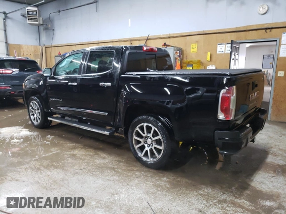 2022 GMC Canyon 4WD Denali with VIN 1GTG6EEN8N1259576, listed as a Copart auction lot 43765805 with 23,490 mi miles and Clean Title. Bid and sale history available at carsss.com. Image 2.
