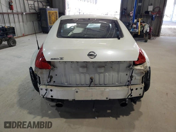 2007 Nissan 350Z Touring with VIN JN1BZ34D17M505435, listed as a Copart auction lot 52985465 with 77,382 mi miles and Salvage Title. Bid and sale history available at carsss.com. Image 6.