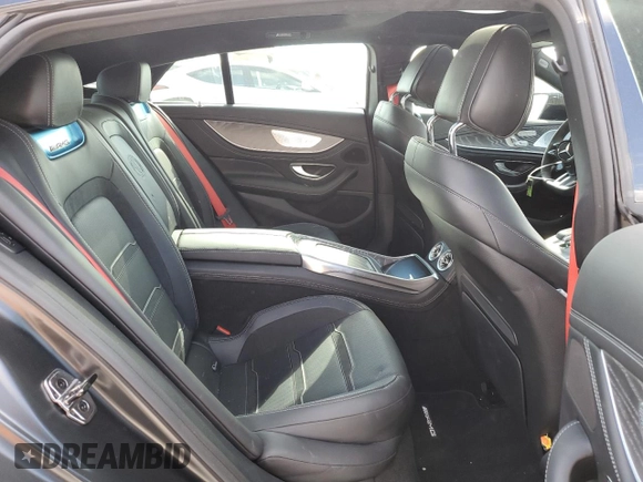 2022 Mercedes-Benz AMG GT 53 с VIN W1K7X6BB7NA053040, выставлен на аукционе Copart как лот 82606224 с пробегом 24 813 миль миль и Списание • Salvage title. История ставок и продаж доступна на DreamBid. Изображение 10.