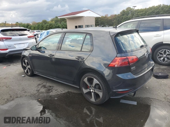 2015 Volkswagen Golf GTI S with VIN 3VW5T7AU1FM103518, listed as a Copart auction lot 73334204 with 79,455 mi miles and Salvage Title. Bid and sale history available at carsss.com. Image 2.