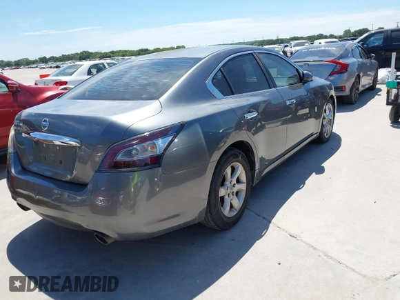 2014 Nissan Maxima SV with VIN 1N4AA5AP9EC445598, listed as a IAAI auction lot 42837072 with 147,930 mi miles and . Bid and sale history available at DreamBid. Image 4.