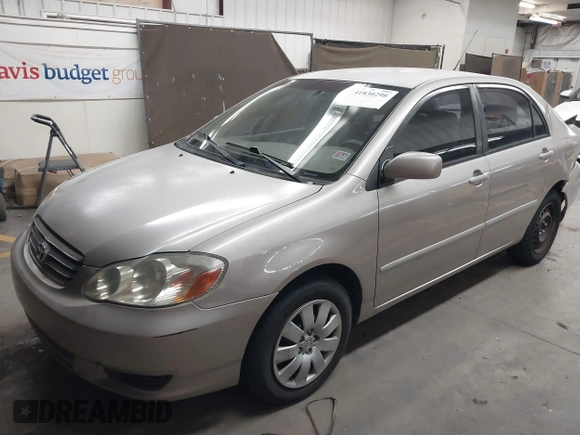 2003 Toyota Corolla CE with VIN 1NXBR32E63Z159929, listed as a IAAI auction lot 41830298 with 158,599 mi miles and . Bid and sale history available at DreamBid. Image 17.