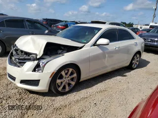 2014 Cadillac ATS Standard RWD z VIN 1G6AA5RAXE0166711, wystawiony jako Copart lot #56854745 z przebiegiem 164 318 mil mil oraz Szkoda całkowita • Salvage title. Historia ofert i sprzedaży dostępna na DreamBid. Obrazek 1.