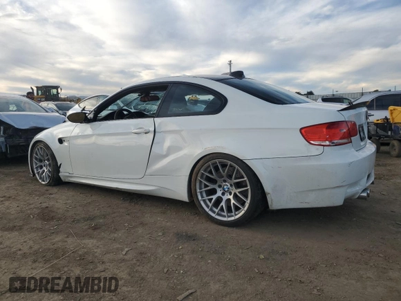 2008 BMW 3 Series M3 with VIN WBSWD93548PY40093, listed as a Copart auction lot 41657755 with 141,015 mi miles and Salvage title. Bid and sale history available at DreamBid. Image 2.